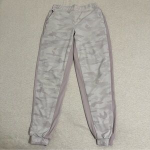 Athleta Women's Brooklyn Lined Camo Joggers - Gray and Lavender